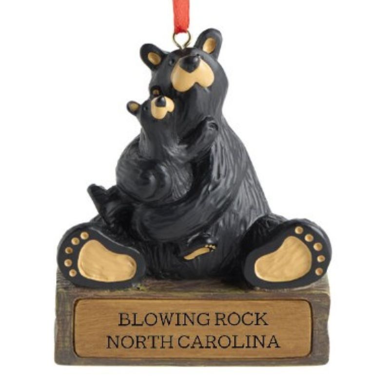 Blowing Rock Bear & Cub Ornament